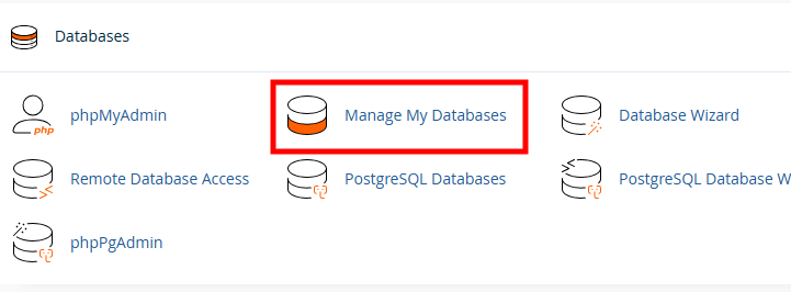 Manage My Database